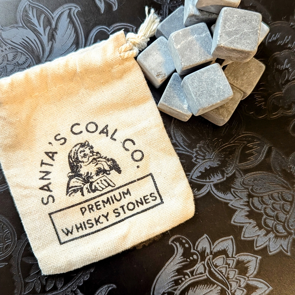 Santa's Coal Co. Whisky Stones